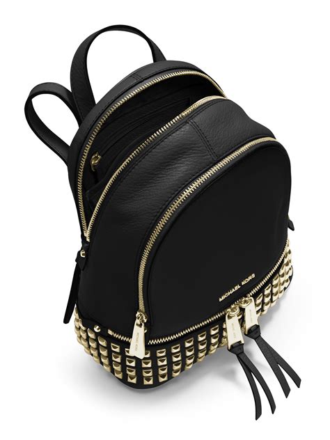 michael kors rhea backpack macy& 39|Michael Kors rhea studded backpack.